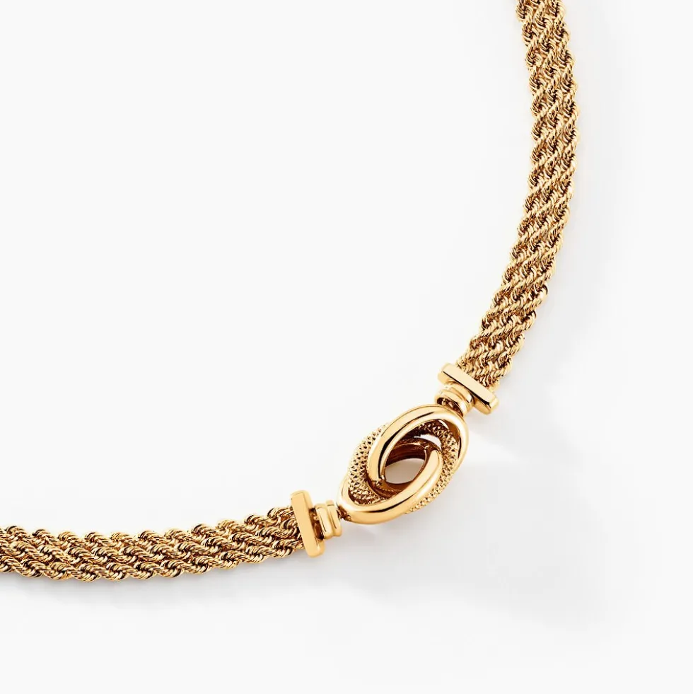Collier Cordelia Or Jaune