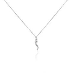 Collier Cornucopia Argent Blanc