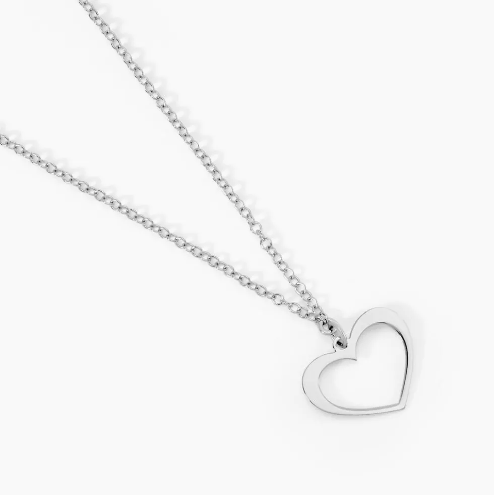 Collier Cosima Argent Blanc