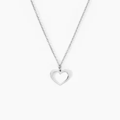 Collier Cosima Argent Blanc