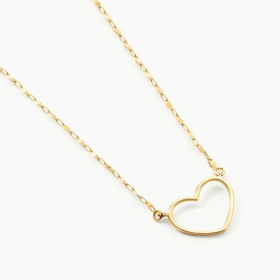 Collier Cuore Or Jaune