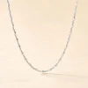 Collier Danael Argent Blanc