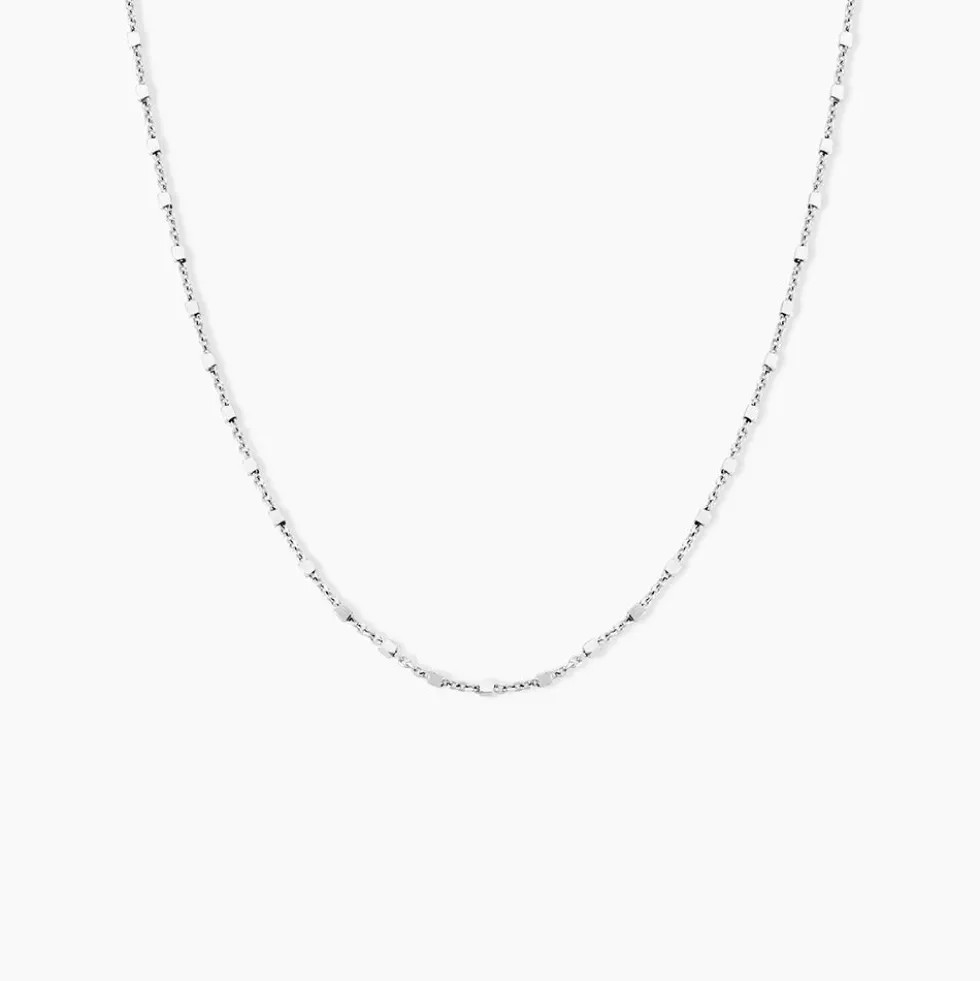 Collier Danael Argent Blanc
