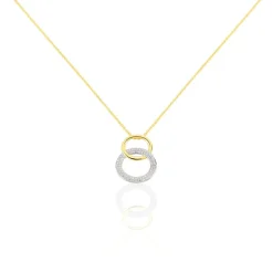 Collier Daniyah Or Jaune Diamant