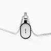 Collier Dax Acier Bicolore Oxyde De Zirconium