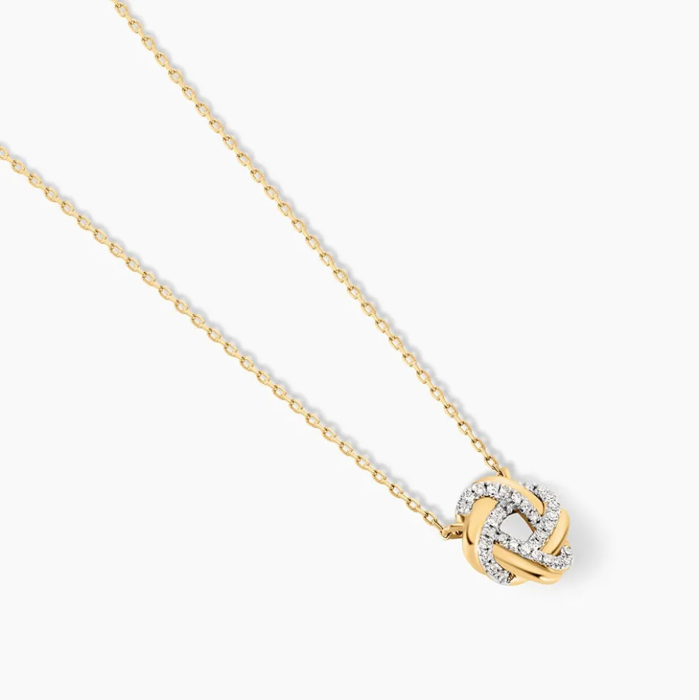Collier Dayaram Or Jaune Diamant