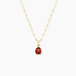 Collier Deena Or Jaune Oxyde De Zirconium