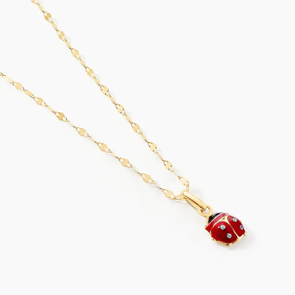 Collier Deena Or Jaune Oxyde De Zirconium