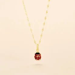 Collier Deena Or Jaune Oxyde De Zirconium