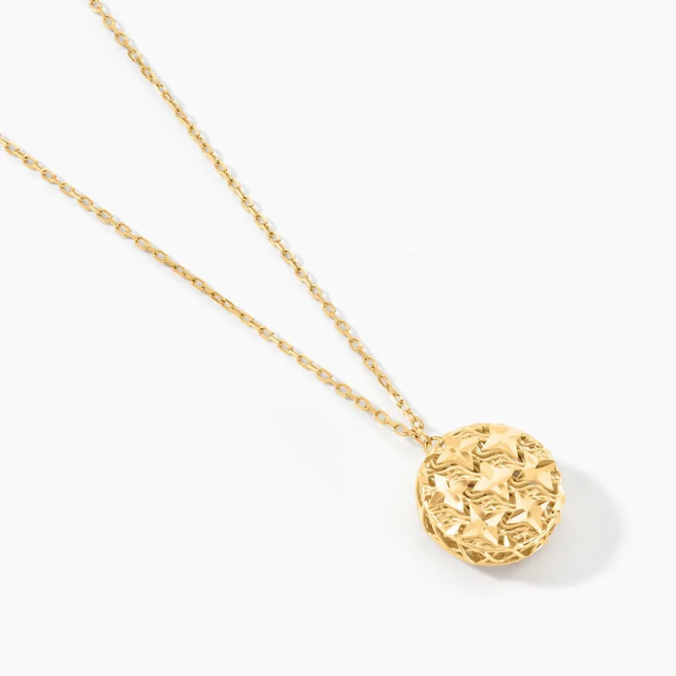 Collier Deepak Or Jaune