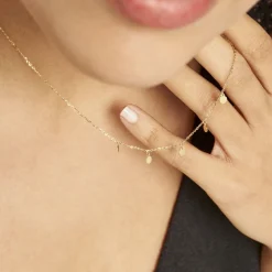Collier Deodate Or Jaune