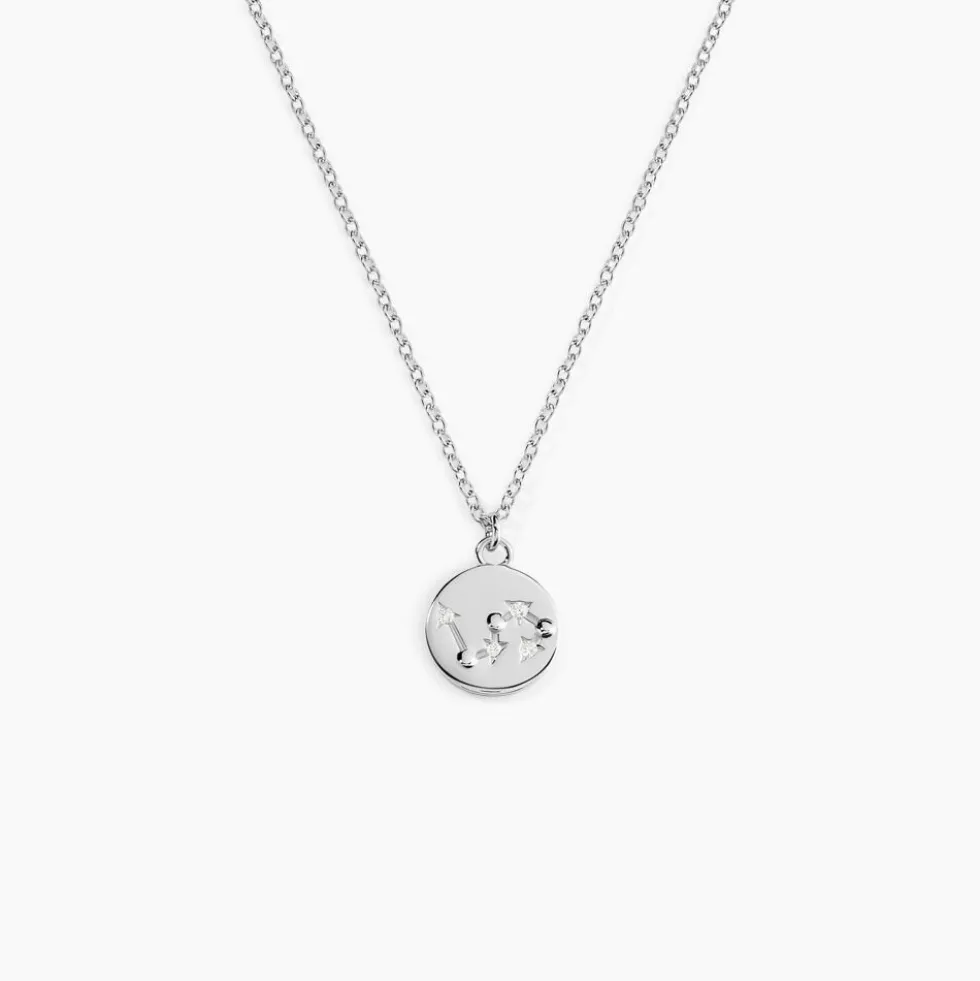 Collier Despina Argent Blanc Oxyde De Zirconium
