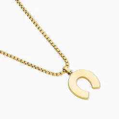 Collier Devy Acier Jaune