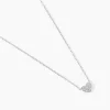 Collier Dimitra Or Blanc Diamant