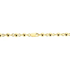 Collier Diona Diona Maille Boule Or Jaune