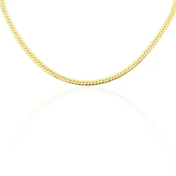 Collier Doline Maille Anglaise Or Jaune
