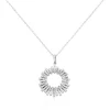 Collier Doretta Argent Blanc Oxyde De Zirconium