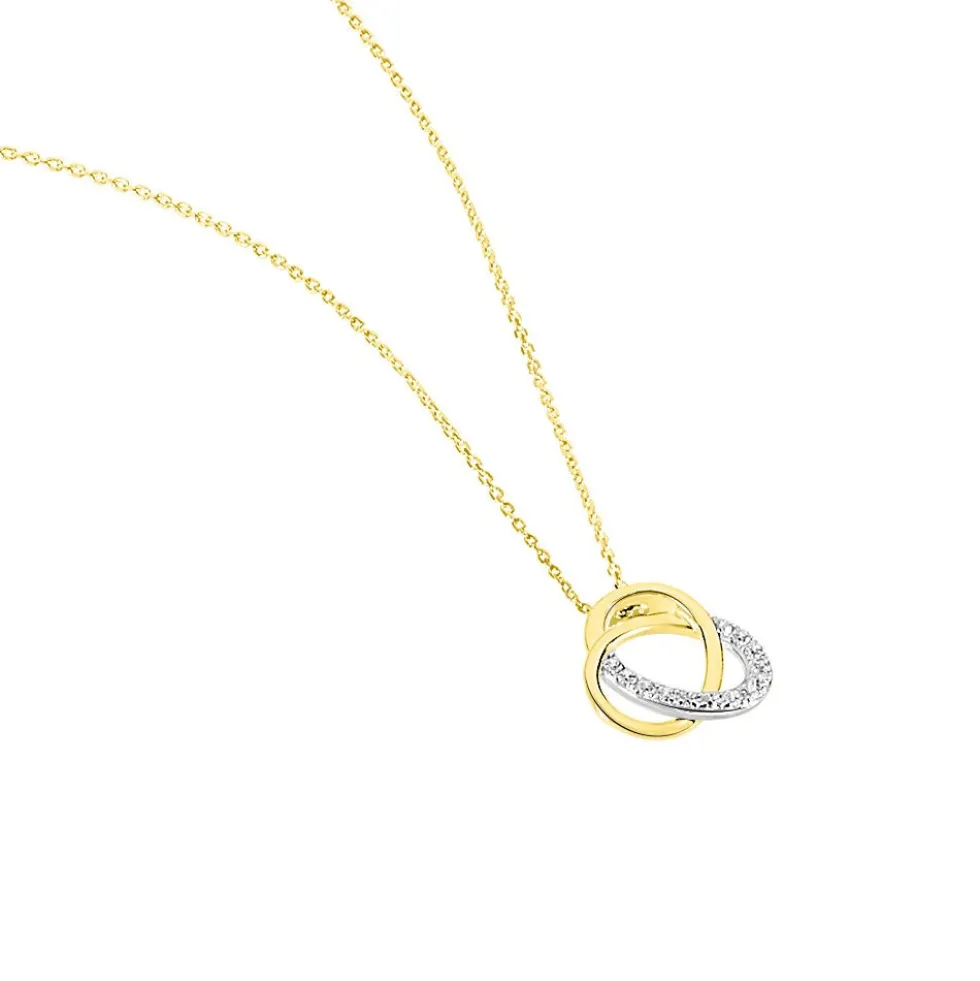 Collier Dorila Or Jaune Oxyde De Zirconium