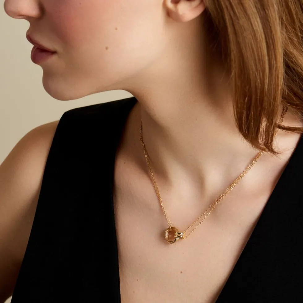 Collier Dwyn Or Jaune