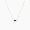 Collier Ean Or Jaune Malachite