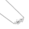 Collier Eden Argent Blanc Oxyde De Zirconium