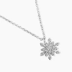 Collier Effie Argent Blanc Oxyde De Zirconium