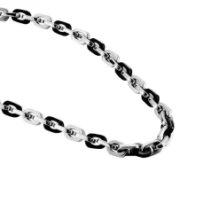 Collier Eirik Acier Bicolore