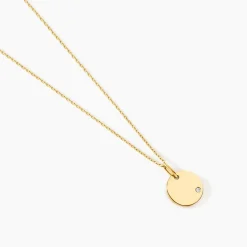 Collier Eleone Or Jaune Diamant
