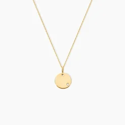 Collier Eleone Or Jaune Diamant