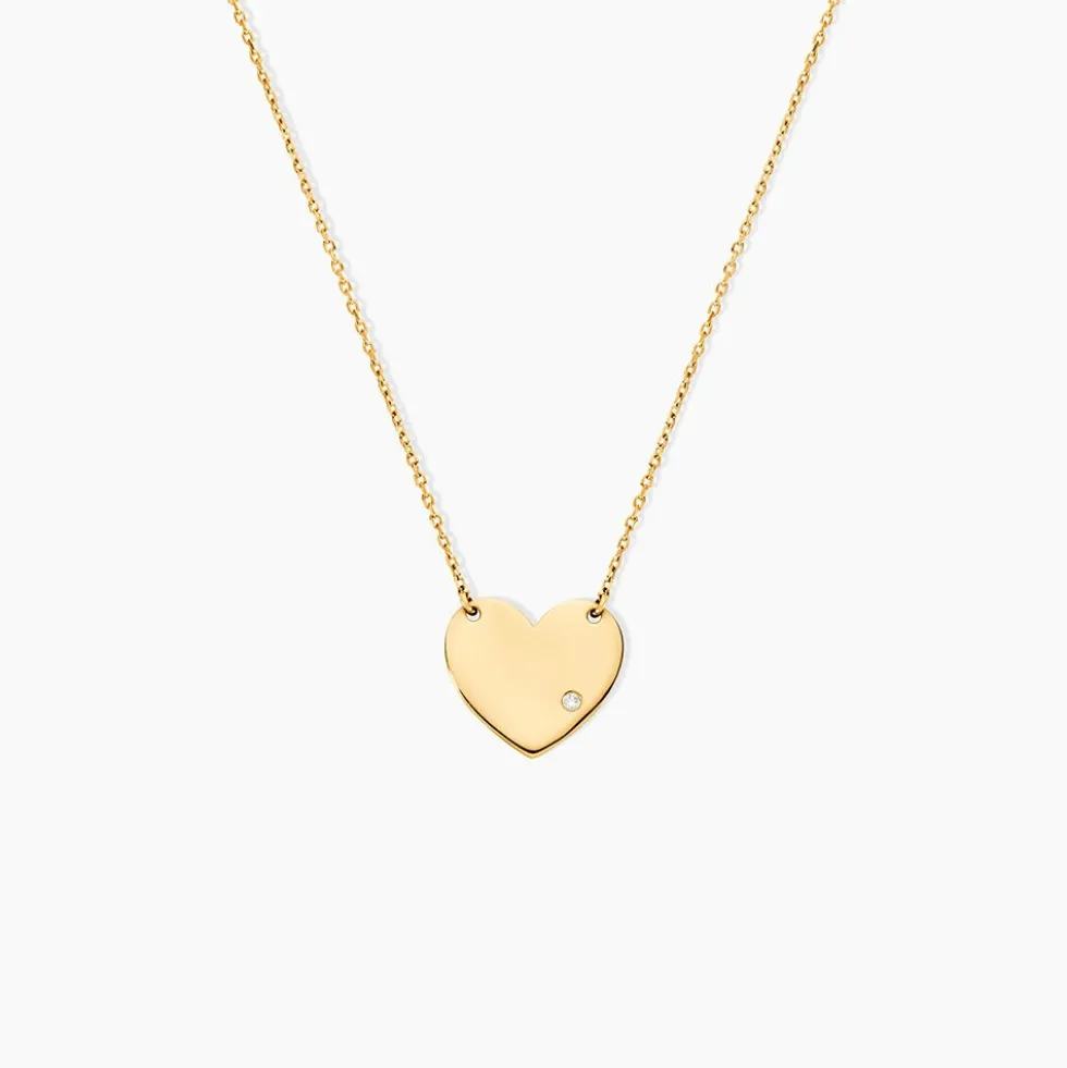 Collier Eleone Or Jaune Diamant