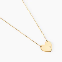 Collier Eleone Or Jaune Diamant
