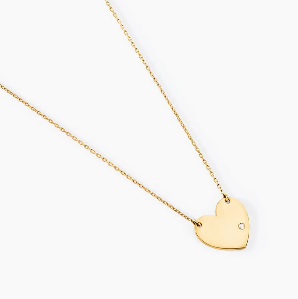 Collier Eleone Or Jaune Diamant