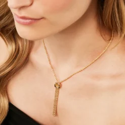 Collier Eleor Or Jaune