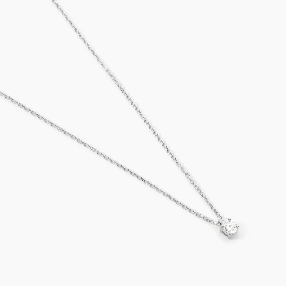 Collier Elfa Or Blanc Diamant