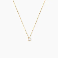 Collier Elfa Or Jaune Diamant