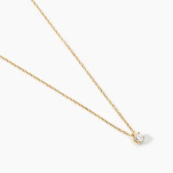 Collier Elfa Or Jaune Diamant