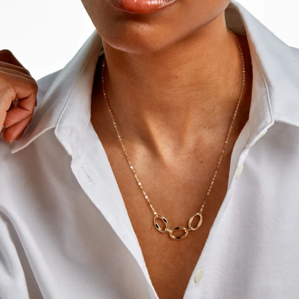 Collier Elisha Or Jaune