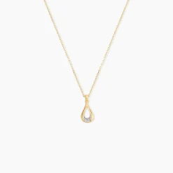 Collier Ephraim Or Jaune Diamant