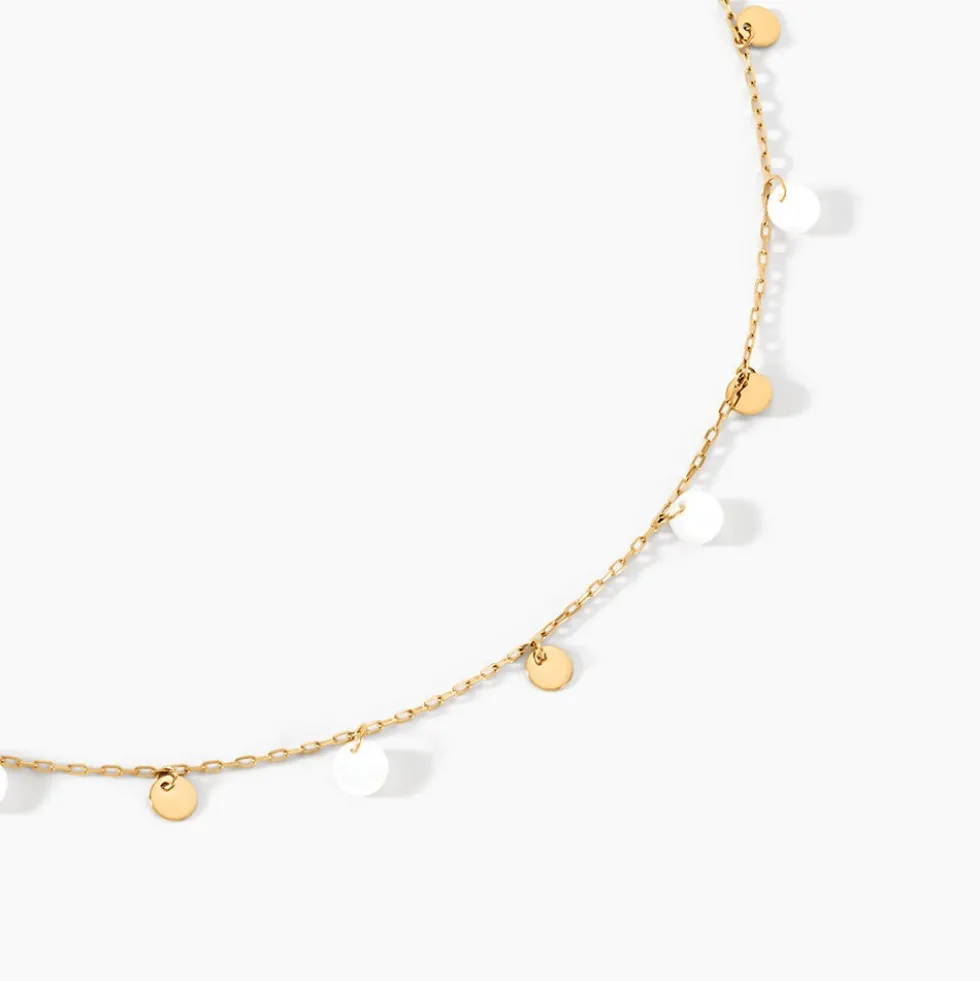 Collier Epurea Or Jaune Nacre