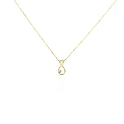 Collier Eszter Or Jaune Diamant