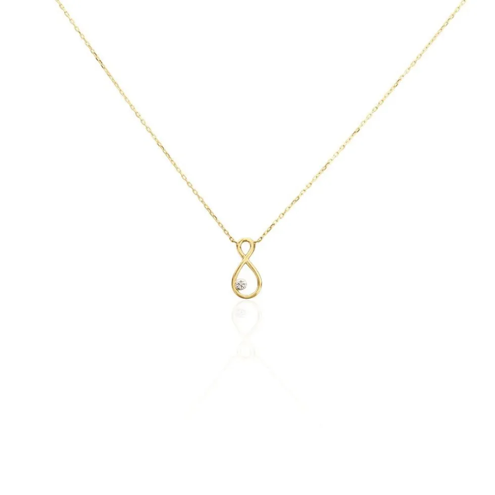 Collier Eszter Or Jaune Diamant