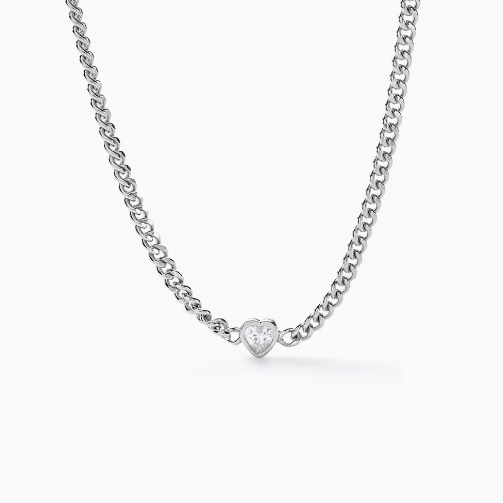 Collier Eternity Argent Blanc Oxyde De Zirconium