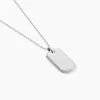 Collier Eutrope Acier Blanc