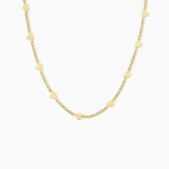 Collier Eva Acier Jaune
