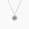 Collier Faven Argent Blanc Oxyde De Zirconium