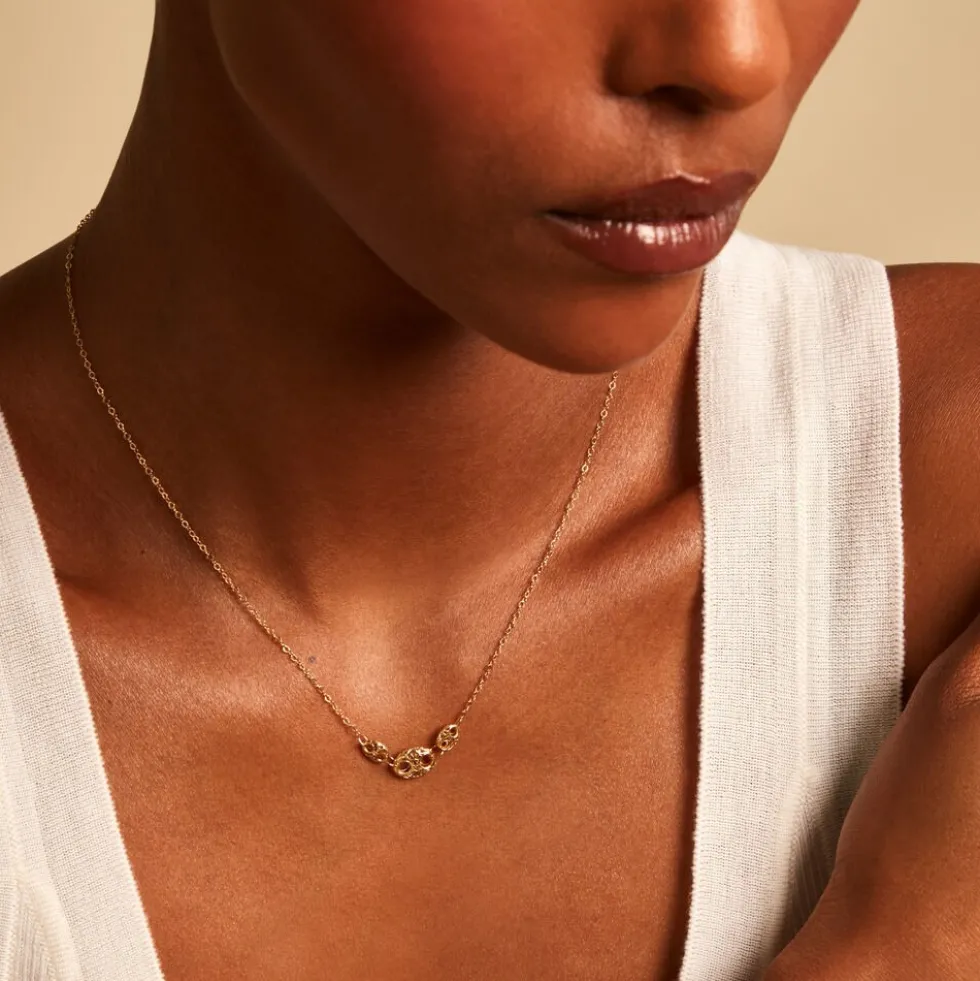 Collier Fechin Or Jaune