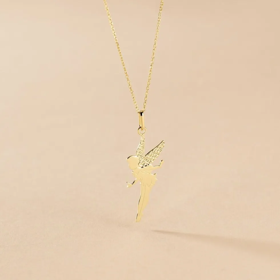 Collier Fee Or Jaune