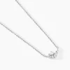 Collier Feeria Argent Blanc Oxyde De Zirconium