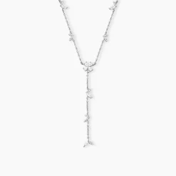 Collier Feeria Argent Blanc Oxyde De Zirconium