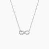 Collier Flavia Argent Blanc